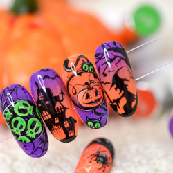 Гель-лак HALLOWEEN №1, IVA NAILS, 8мл.