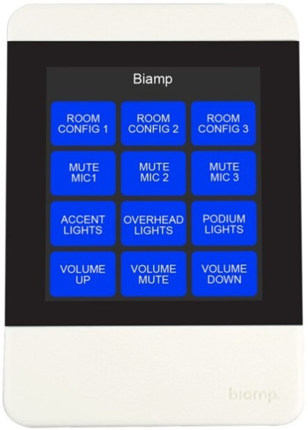 Панель управления  BIAMP Apprimo TEC-X 2000 White