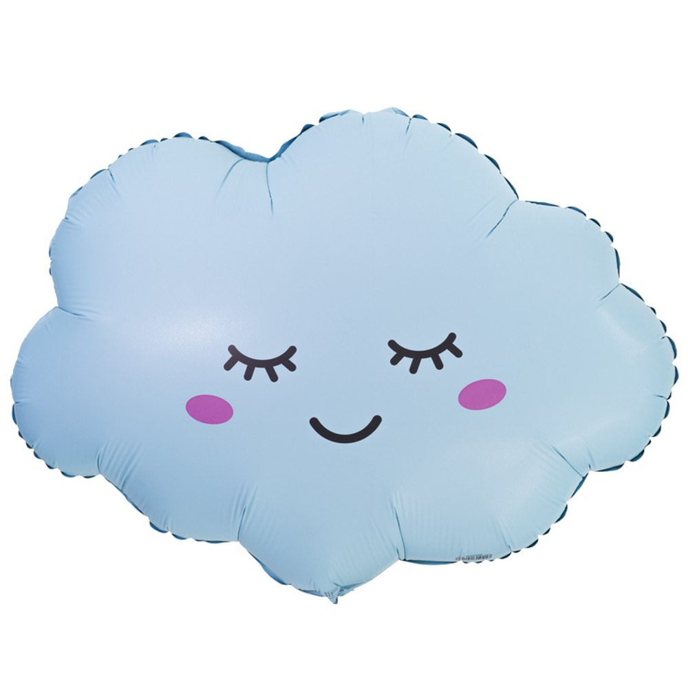 Шар Фольгированный Облако голубое (Голубой)