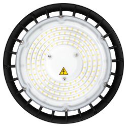 Светильник светодиодный подвесной ЭРА SPP-407-120-50K-100 100Вт 15000лм 5000K 80Ra Кп<5% КСС Д 120 градусов 5 лет IP65 | Светильники для высоких пролетов (хайбеи)