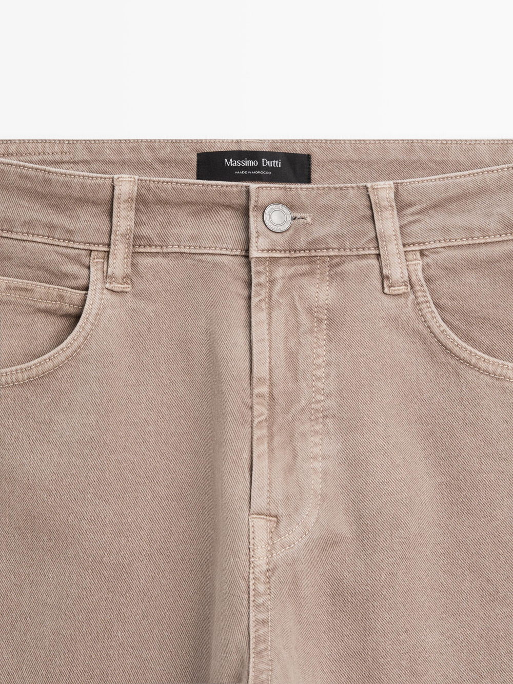 Massimo Dutti Зауженные джинсы, норка