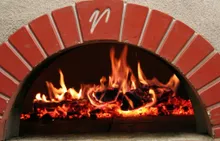 Печь для пиццы на газе и дровах Valoriani Vezuvio Igloo 120 (на 5 пицц)