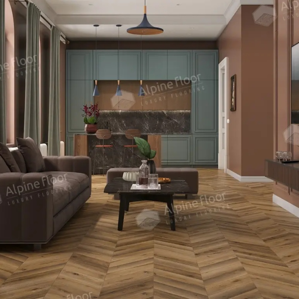 Ламинат Alpine Floor Chervon Art LF109-04 Дуб Эльбрус