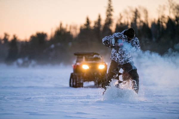 Мотоледобур Mora Ice Honda