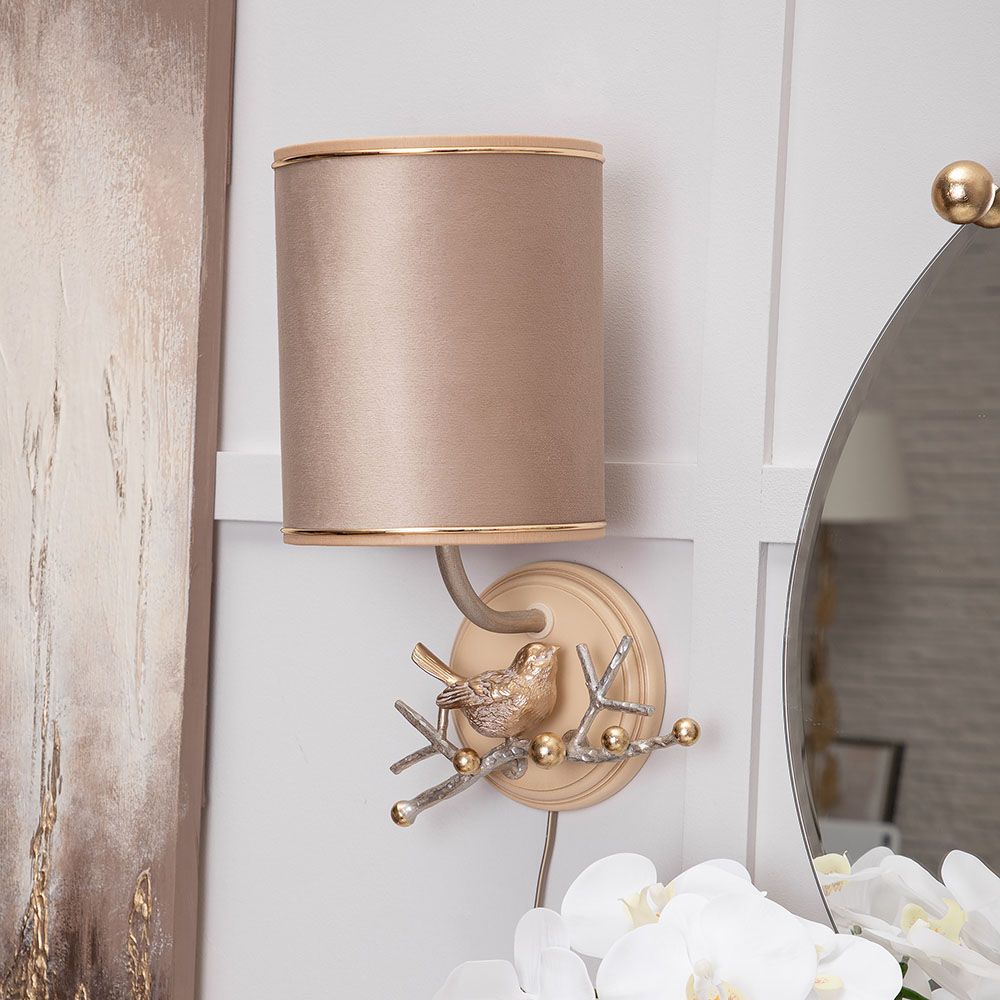 Бра настенный светильник Терра Айвори правое