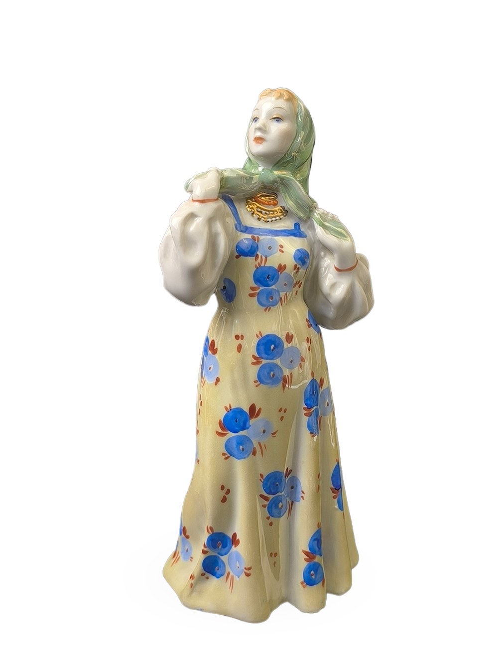 Фарфоровая статуэтка "Плясунья Маша" (Дулёво)