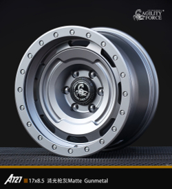 Диск колёсный литой AGILITY FORCE А727 R17 8.5 ET0 Matte Gunmetal