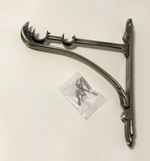 Кронштейн Барокко консольный двухрядный d25/19 мм, цвет антик