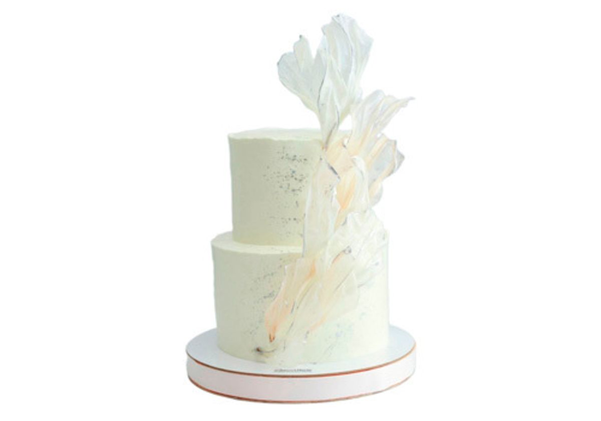 Свадебный торт двухъярусный~4кг