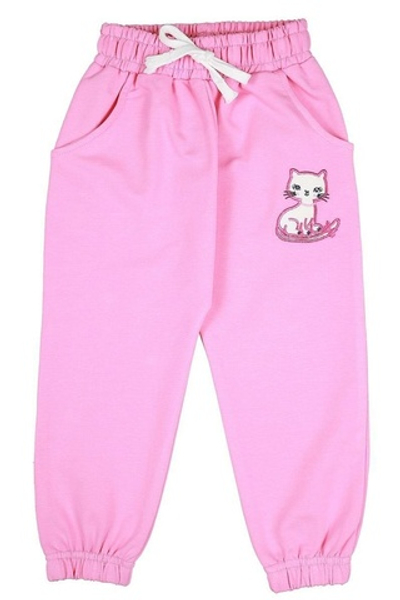 Штаны д/дев футер р.98, цв в ассорт (Bonito)