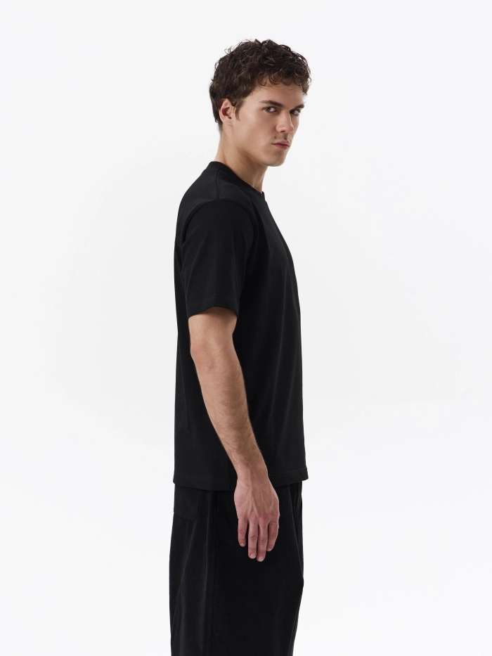Футболка стандарт (черный) 230 г