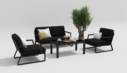 Voglie, набор антрацит/черный, алюминий