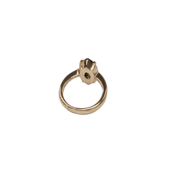 "Дассия" кольцо в золотом покрытии из коллекции "Циркония" от Jenavi
