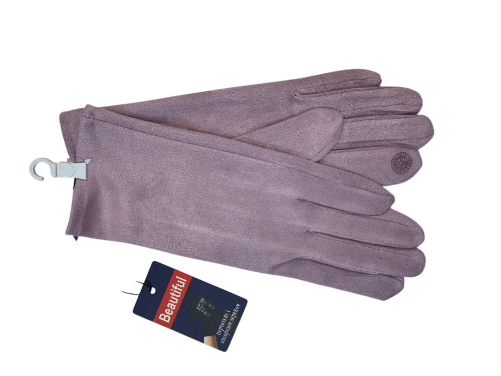 Перчатки. Женские. Материал верха: Текстиль. Спандекс.12 шт в упаковке, разные цвета.