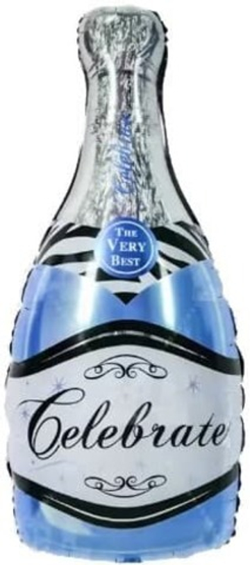 Фигура "Голубая бутылка шампанского"