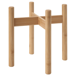 IKEA DAKSJUS  (ИКЕА ДАКСЙУС)  -  Подставка для цветочного горшка, бамбук, 21 см