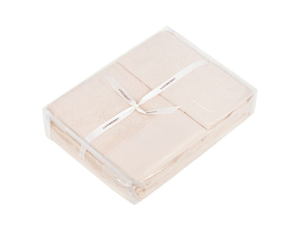 Полотенце 50x100 Luxberry Basic персиковый мусс Португалия упаковка