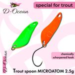 Блесна Micro Atom 2.5 гр Col:002