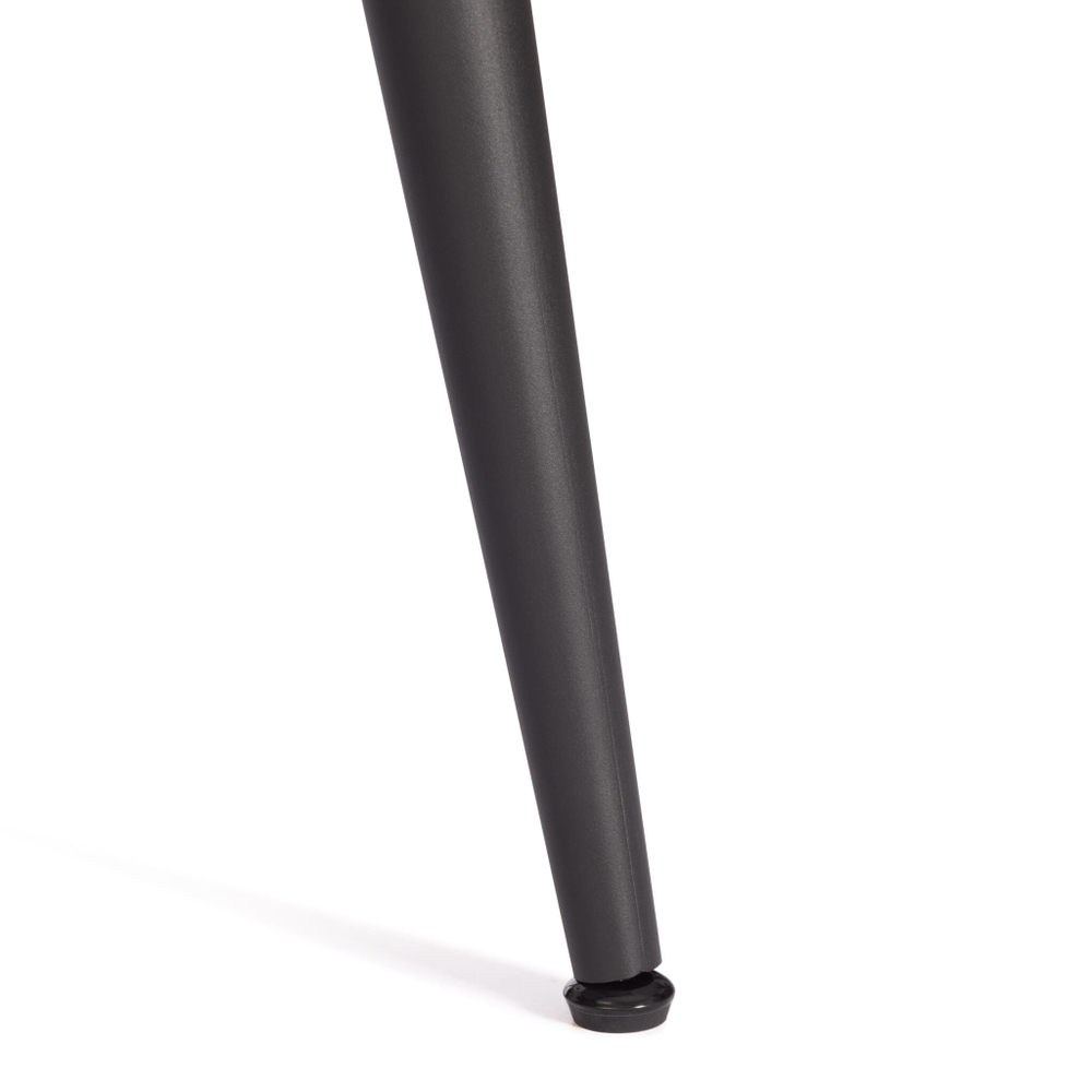 Стол обеденный Austen/Остин столешница керамика (матовая) /опоры металл, белый/черный, 120x80x75(+1) см