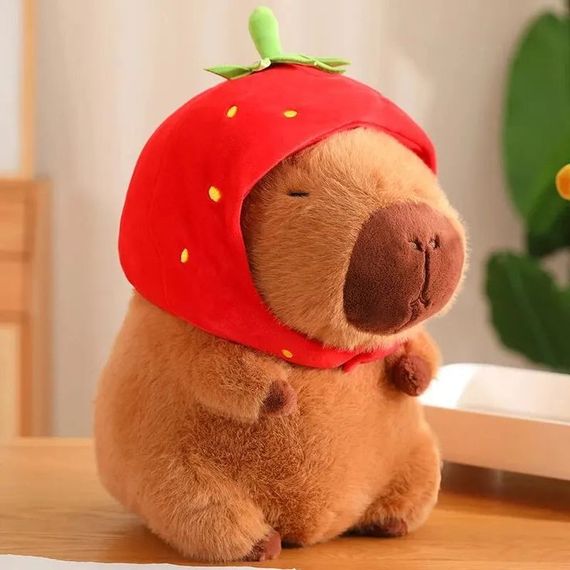 Yumşaq oyuncaq \ Мягкая игрушка \ Soft toys Köstəbək balaca (çiyələk papaqlı)