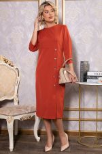 Платье Твоё настроение (оранжевое) П14813-43М LT Collection