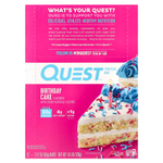 Quest Nutrition, протеиновый батончик, со вкусом праздничного торта, 12 батончиков, 60 г (2,12 унции) каждый