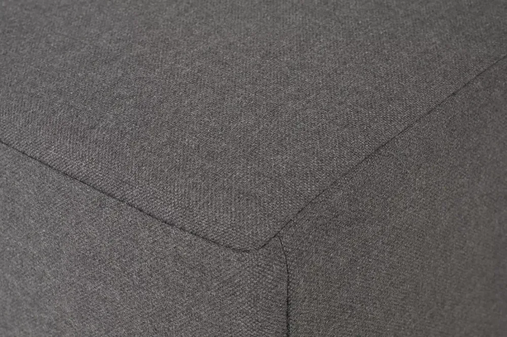 "Капри" модуль диванный прямой с подушками, цвет коричневый