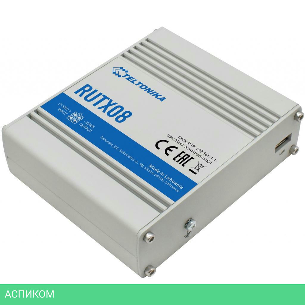 Маршрутизатор Teltonika RUTX08 (RUTX080100)