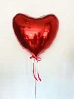 G Шар 36'' / 91 см сердце красный (БГ-150)