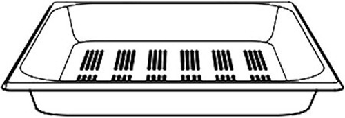 Перфорированный противень для приготовления на пару GN 2/3 Kuppersbusch GN 2304