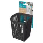 Держатель подвесной на присосе Helper, 94х121 мм, Темно-серый