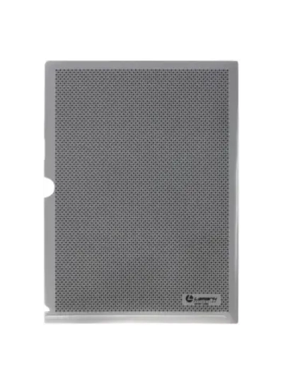 Папка-уголок Lamark Security, 3 отделения, 0,20 мм, А4, серый