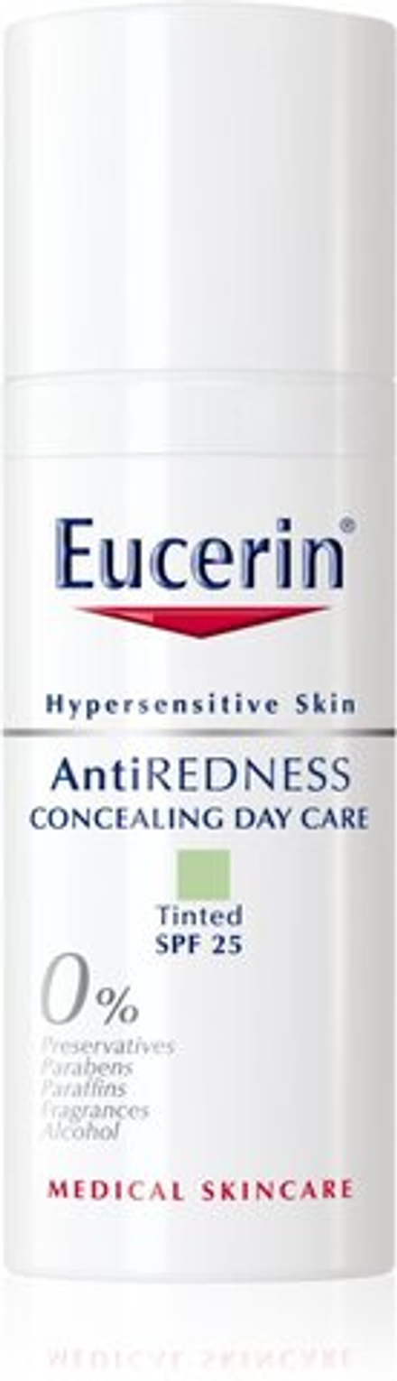 Eucerin Anti-Redness - нейтрализующий дневной крем с зелеными пигментами SPF 25 /   50  ml  / GTIN 4005800107832