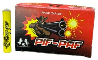 FPC646 Петарды "PIF-PAF" (0,24 грамма) (1 упаковка / 20 штук)