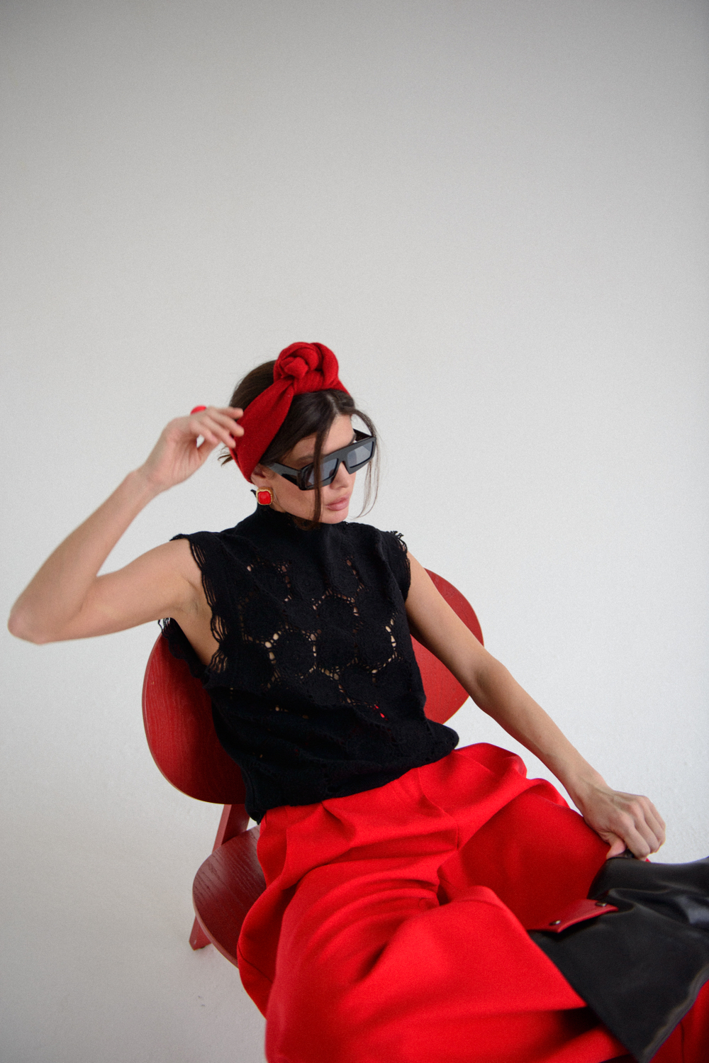 Джемпер кроше RENDY