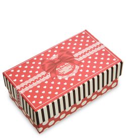 WG-86-B Коробка подарочная цв.красн