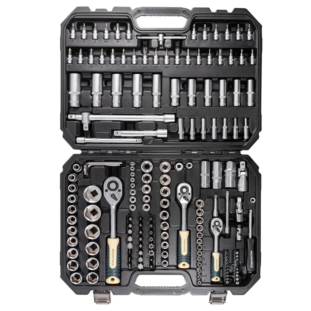 Набор инструментов 172пр. 1/4'', 3/8'', 1/2''(6гр.)(4-32мм) RockForce##Rock FORCE RF-41723-5