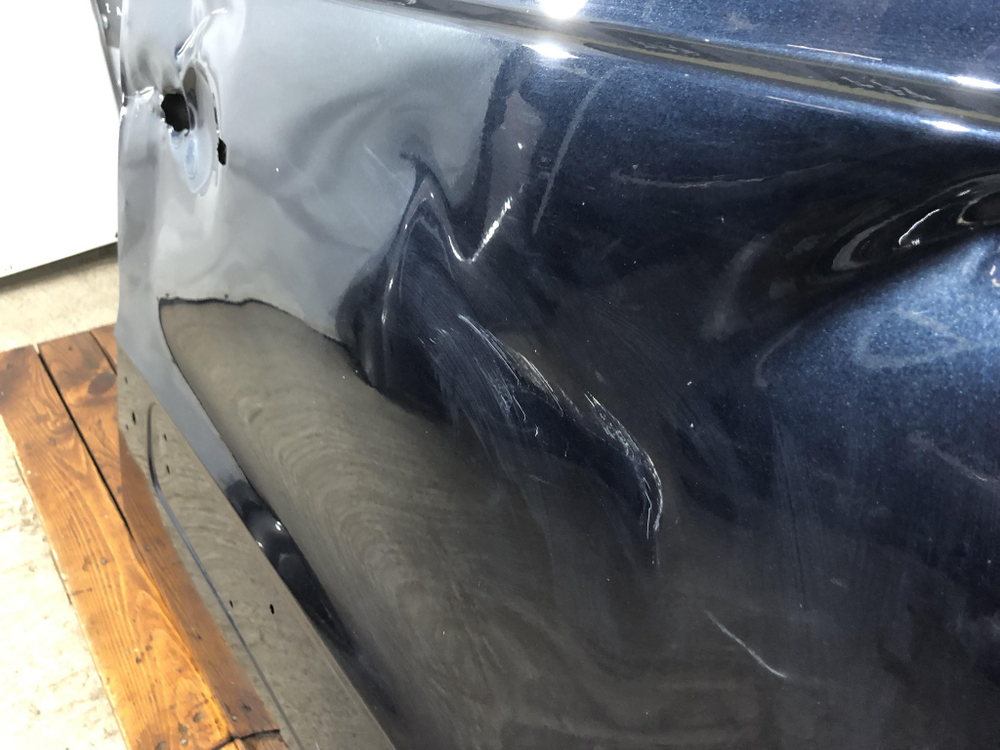 Дверь задняя левая Citroen Berlingo 2 (B9) 08-нв Б/У Оригинал 9006L9