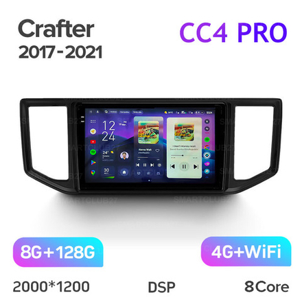 Teyes CC4 Pro 10,2" для Volkswagen Crafter 2017-2021