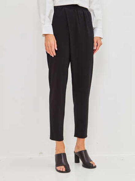 Брюки 22580 черный джерси