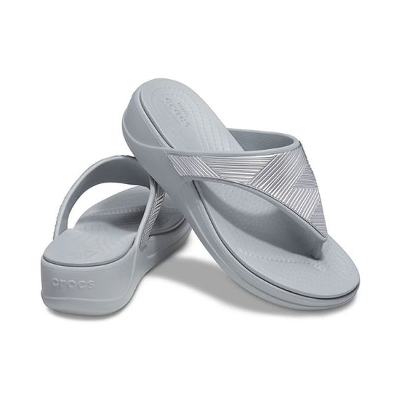 Crocs Monterey Metallic 'Silver Gray'