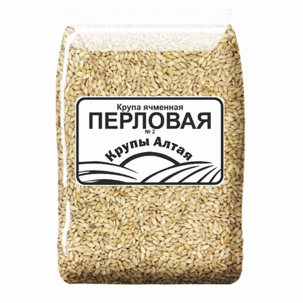 Крупа Перловая Крупы Алтая 1,5 кг