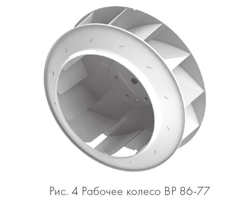 ВР 86-77-8.0 1,5 кВт*750 об/мин. правый радиальный вентилятор низкого давления
