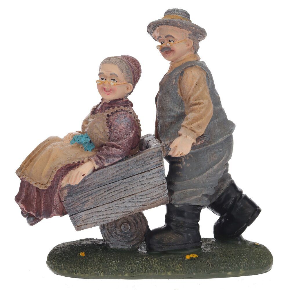 GAEM Фигурка декоративная "Бабушка с дедушкой", L16 W7 H15 см, 2в.