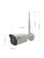 Видеокамера ST-SX4531 Wi-Fi LIGHT 4Мп (2,8мм)