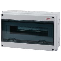 Корпус пластиковый навесной ЭРА SIMPLE КМПн-15 IP65 серый | Корпуса пластиковые