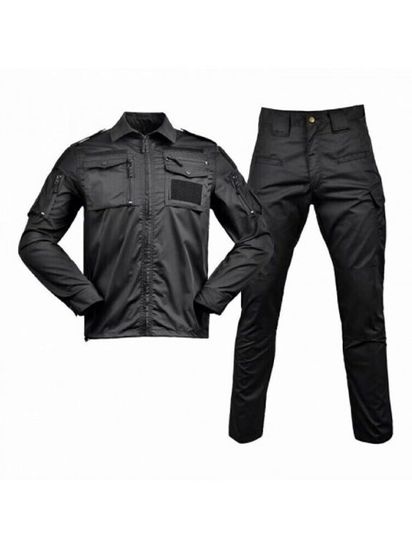 Костюм летний "Джунгли" (Чёрный)