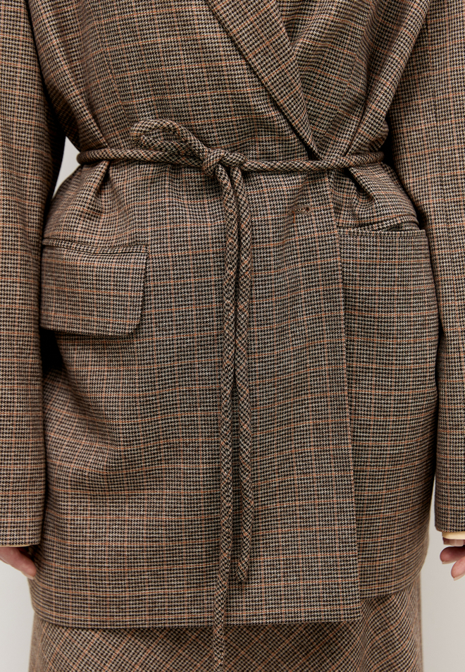 Блейзер с поясом