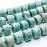 Амазонит, размер около 14*10 мм, цена за набор 6 шт