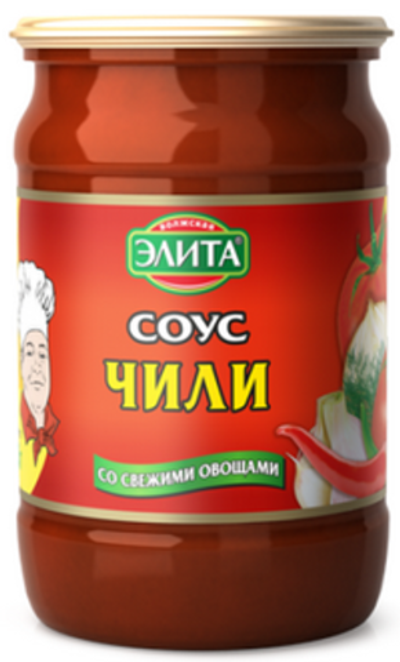 соус Элита Чили 670гр (1х8)